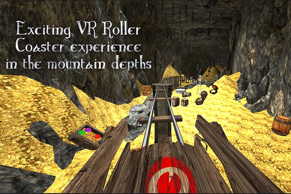 VR Roller Coaster - CaveDepths screenshot 2