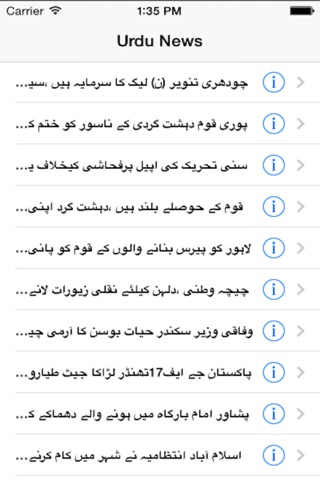 Urdu News - World News Updates screenshot 3