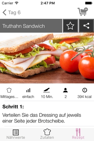 7 Tage Diät - Rezepte Coach screenshot 3