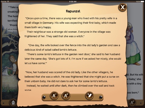 Rapunzel English screenshot 4