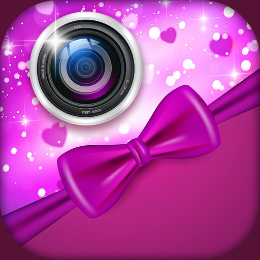 Glossy Pics – Foto Editor – Shiny Frames And Stickers With Bokeh Photo Effect.s icon