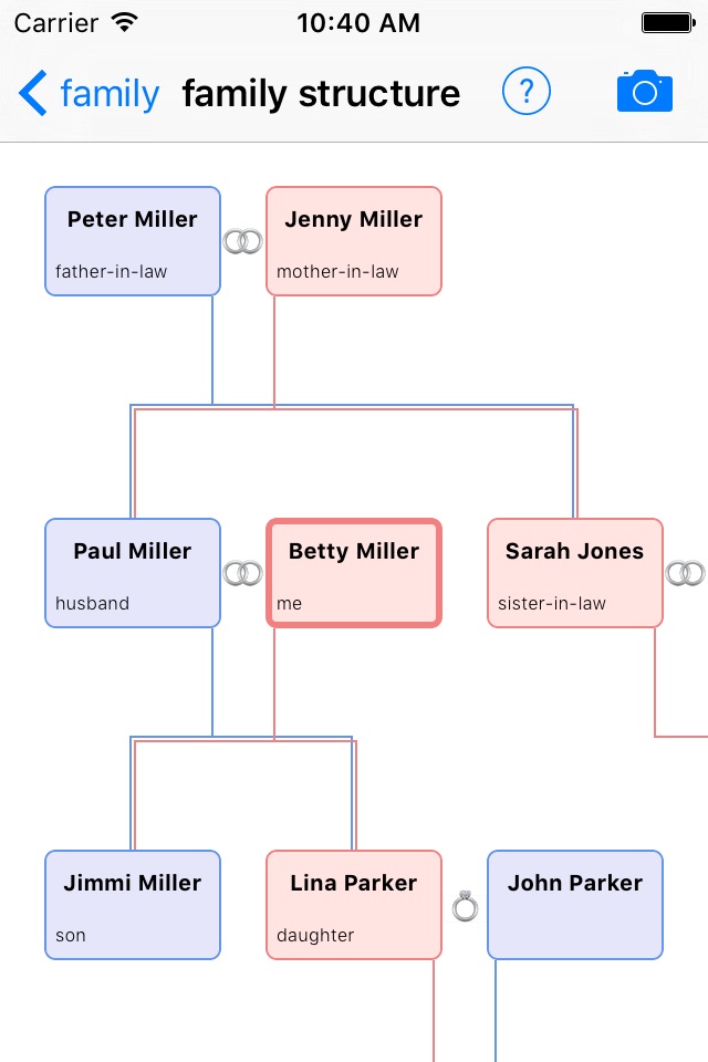 familyStructure screenshot 3