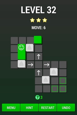 Move on Green - logic puzzle game screenshot 4