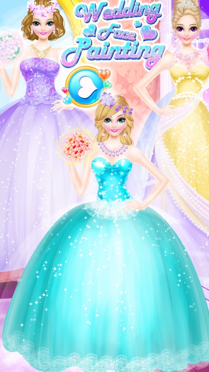 Wedding Face Painting Makeup For Elsa