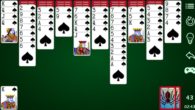 Spider Solitaire Classic Game screenshot-4