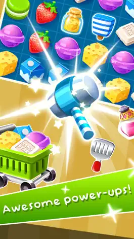 Game screenshot Yummy Pop - Fun match 3 game for family about candy and gummy mod apk