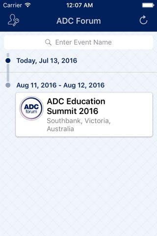 ADC Forum 2016 Mobile App screenshot 2