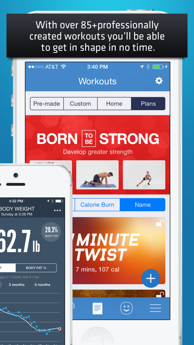 Fitness Vriend+ iPhone app afbeelding 4