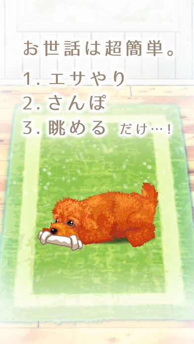 癒しの子犬育成ゲーム〜トイプードル編〜（無料） screenshot1
