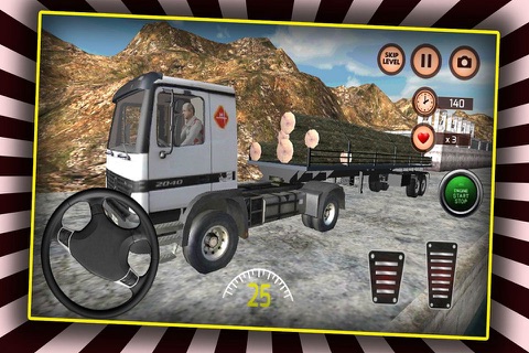 Transporter Truck Driver Sim screenshot 2