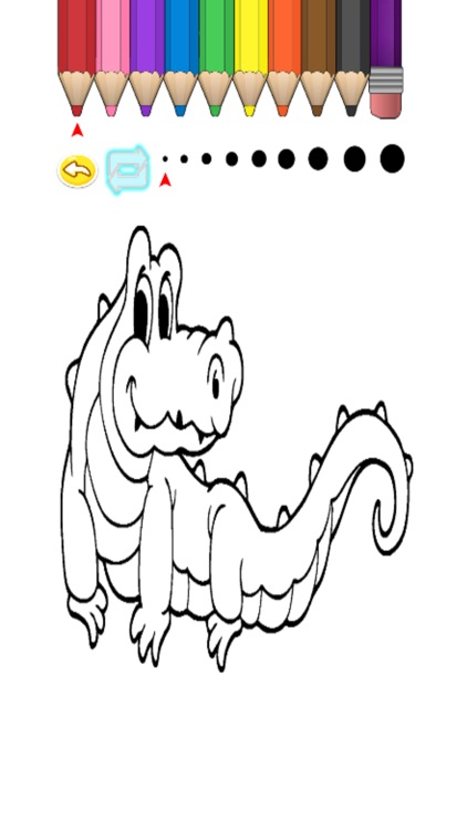 Kids Coloring Book - Princess And Cute Animal 1 screenshot-4