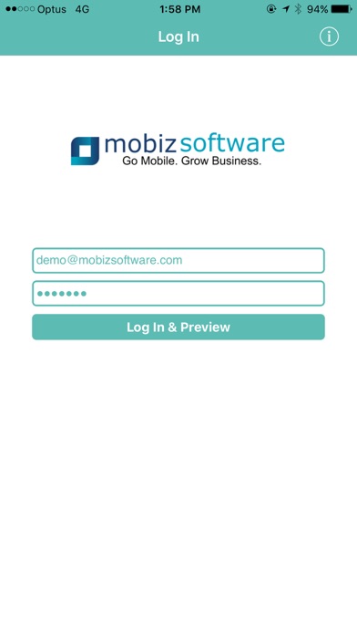 How to cancel & delete MoBiz App Previewer from iphone & ipad 2