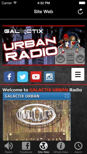 Galactix Urban Radio Official(圖2)-速報App