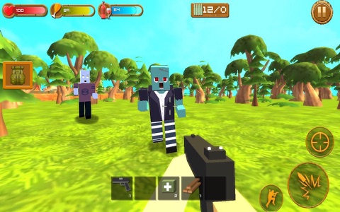 Pixel Strike-Sniper zombies shooting games screenshot 4