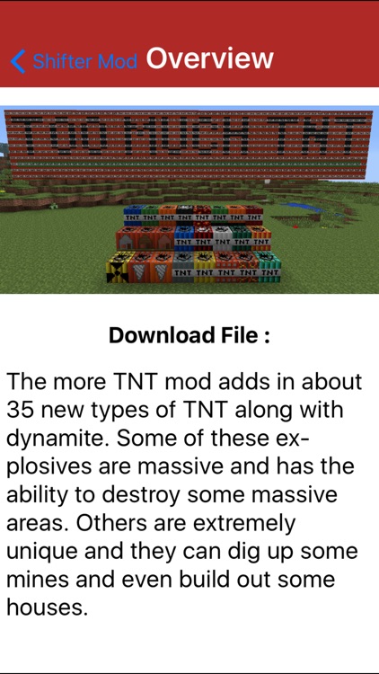 More TNT Mod For Minecraft PC Pocket Guide Edition