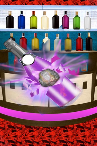 Bottle Shoot With Stone - 3D Bottles Shootout Training with rocks and Stones screenshot 4