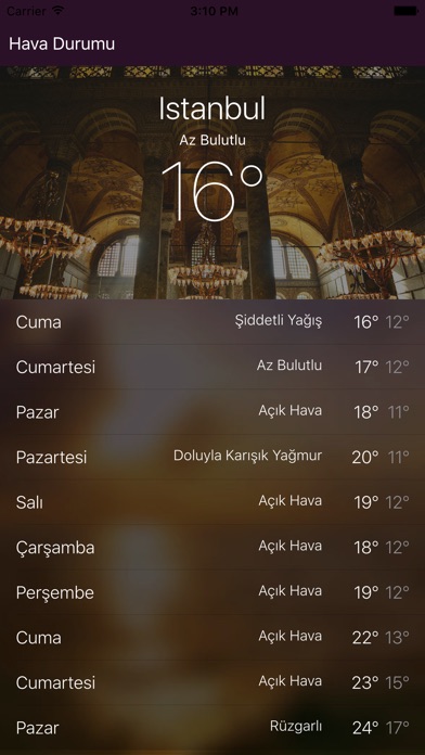 【图】Hava Durumu Tahmini(截图2)