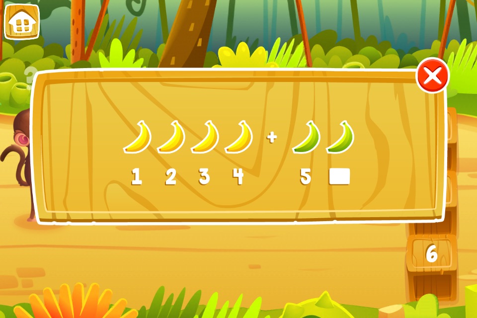 Math Jungle : Kindergarten Math screenshot 2