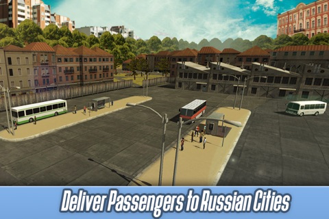 Russian Bus: Driving Simulator 3D screenshot 3