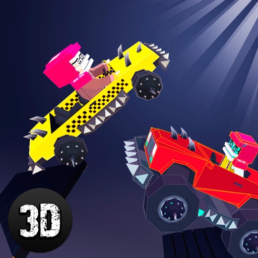 Pixel Car Fighting Arena 3D Full iOS App