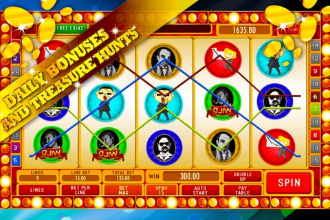Secret Slot Machine: Enjoy the fortunate multi-line slots and earn the giant Mafia crown screenshot 3