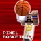 Pixel Basketball - Flick Ball Hero