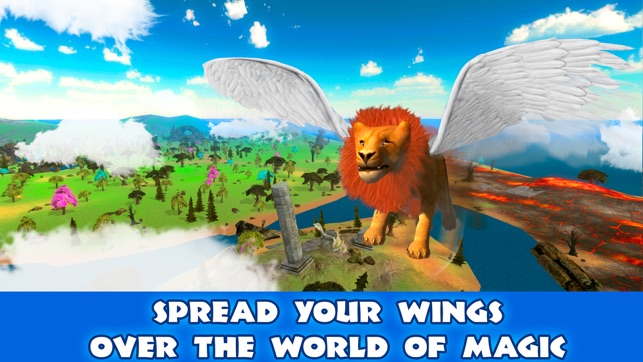 Wild Flying Lion Simulator 3D(圖2)-速報App