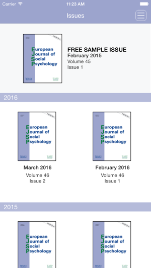 European Journal of Social Psychology(圖1)-速報App