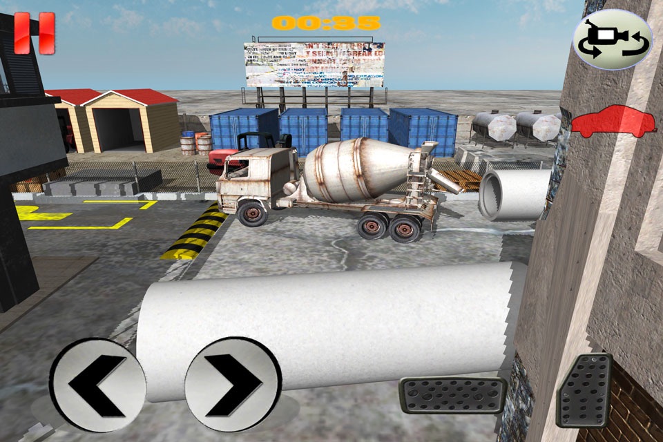 Cement Truck Parking - Realistic Driving Simulator Free screenshot 4