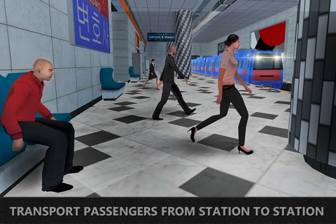 Seoul Subway Train Simulator 3D Full screenshot 2