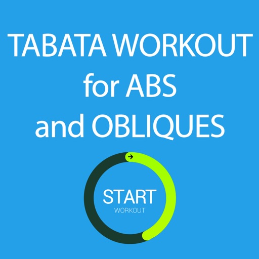 Tabata Workout for Abs and Obliques - High Intensity Cardio Training icon