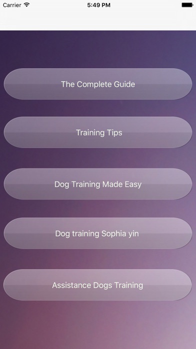 How to cancel & delete Dog Training (Free) from iphone & ipad 1