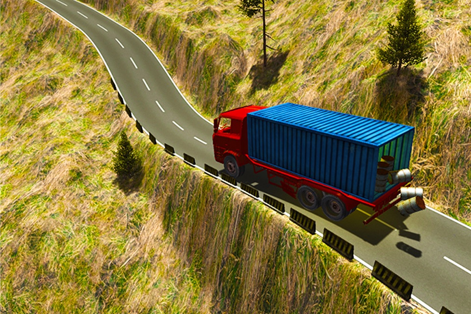 Transport Truck Cargo Trailer Transporter Sim screenshot 3