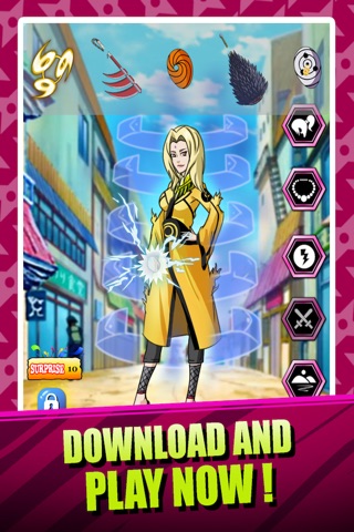 Create Your Own Ninja Girl - Dress Up Game Naruto Shippuden Edition screenshot 4