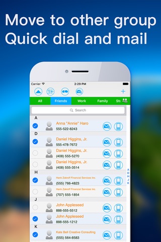 Contacts Helper - Group and manage your contacts screenshot 3