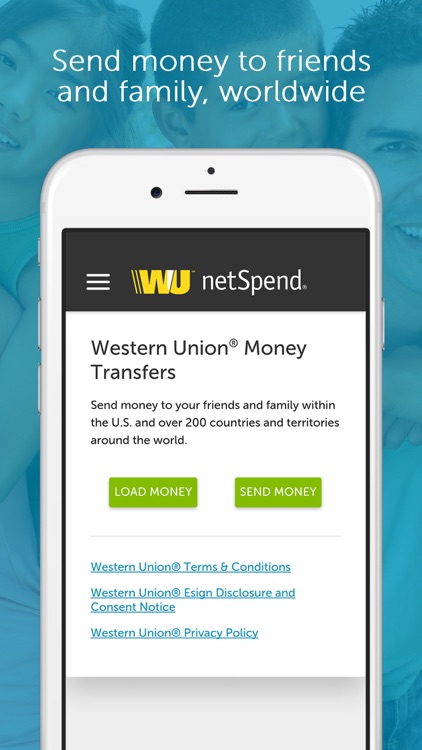 Western Union NetSpend Prepaid Mobile Banking