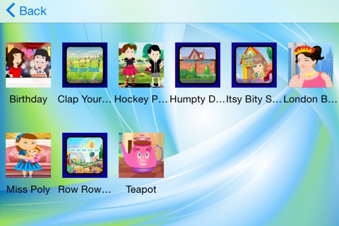 Famous Nursery Rhymes screenshot 2