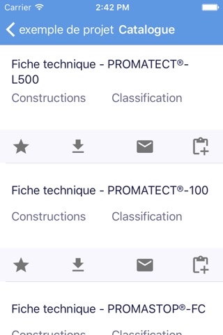 Documentation Promat France screenshot 2