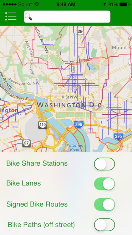 Get There By Bike - Interactive Bike Maps for the Urban Commuter screenshot-4