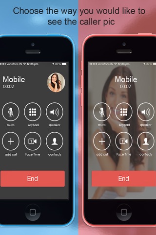 call Pic - customize phone calling screen screenshot 4
