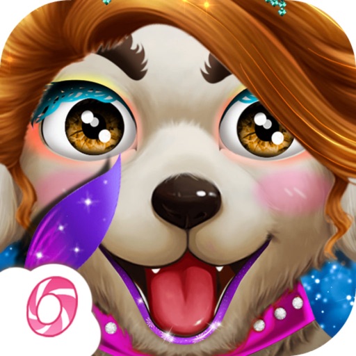 Cute Puppy's Fashion Studios - Colorful Party/Sugary Pets Makeup Icon