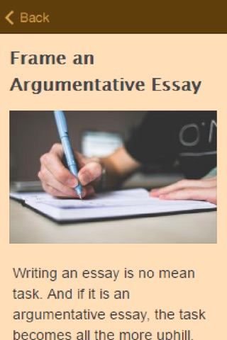 How To Write An Argumentative Essay screenshot 2