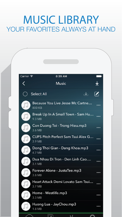 How to cancel & delete Katrina Music - Music Player For Cloud Platforms from Box Drive from iphone & ipad 3