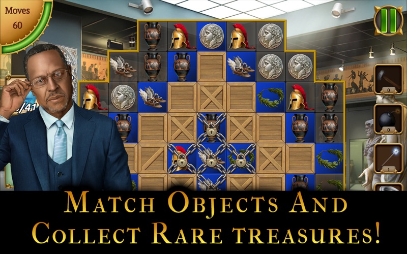 Mystery Society: Relic Match - The Lost Jewel Mystery Puzzle - Crush Gems thumbnail 1