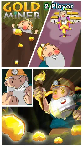 Game screenshot Gold Miner—2 Player Games & Classic Pocket Mine Digger Adventure(Free+Online) apk