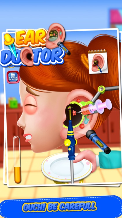 Ear Surgery - Ear treatment doctor and crazy surgery and spa game