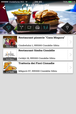 Cisnadie CityApp - náhled