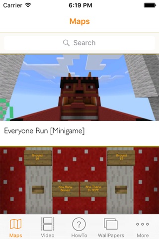Minigame Maps  for Minecraft PE - Download Best Maps for Minecraft Pocket Edition screenshot 2