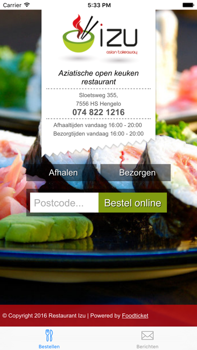 How to cancel & delete Restaurant Izu from iphone & ipad 2
