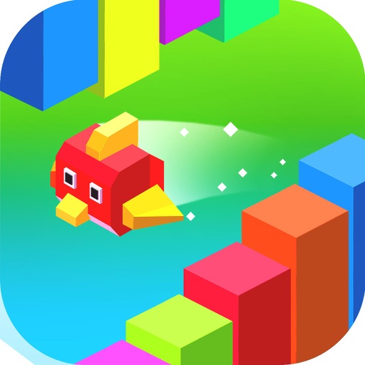 Escaping Bird - Fly Away From Blocky World iOS App